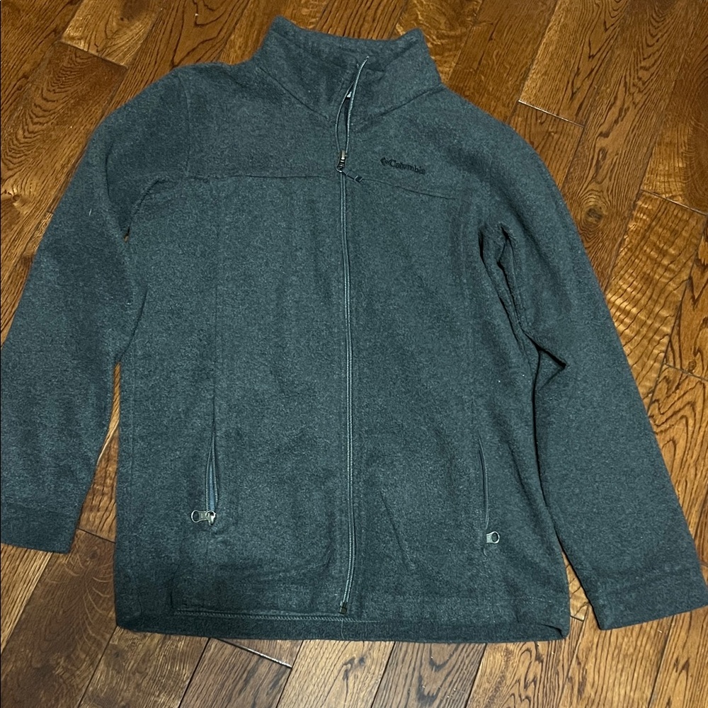 Columbia Charcoal Full-Zip Jacket